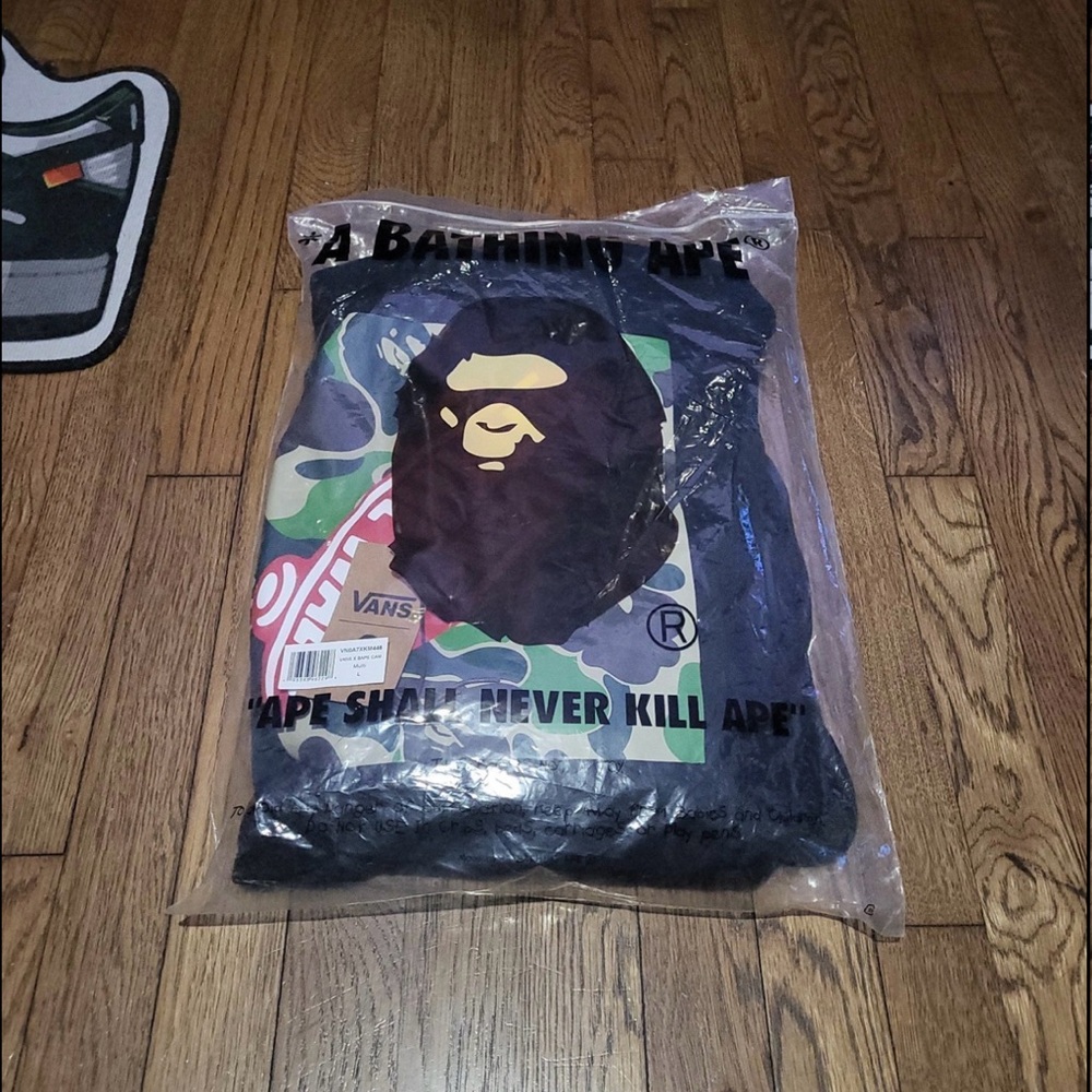 Bape Vans hoodie collab